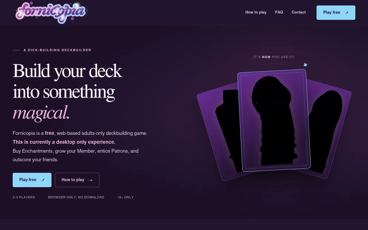 Screenshot of fornicopia.com