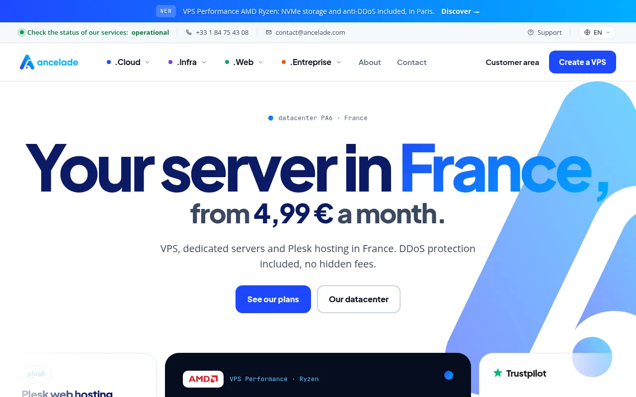 Screenshot of ancelade.cloud