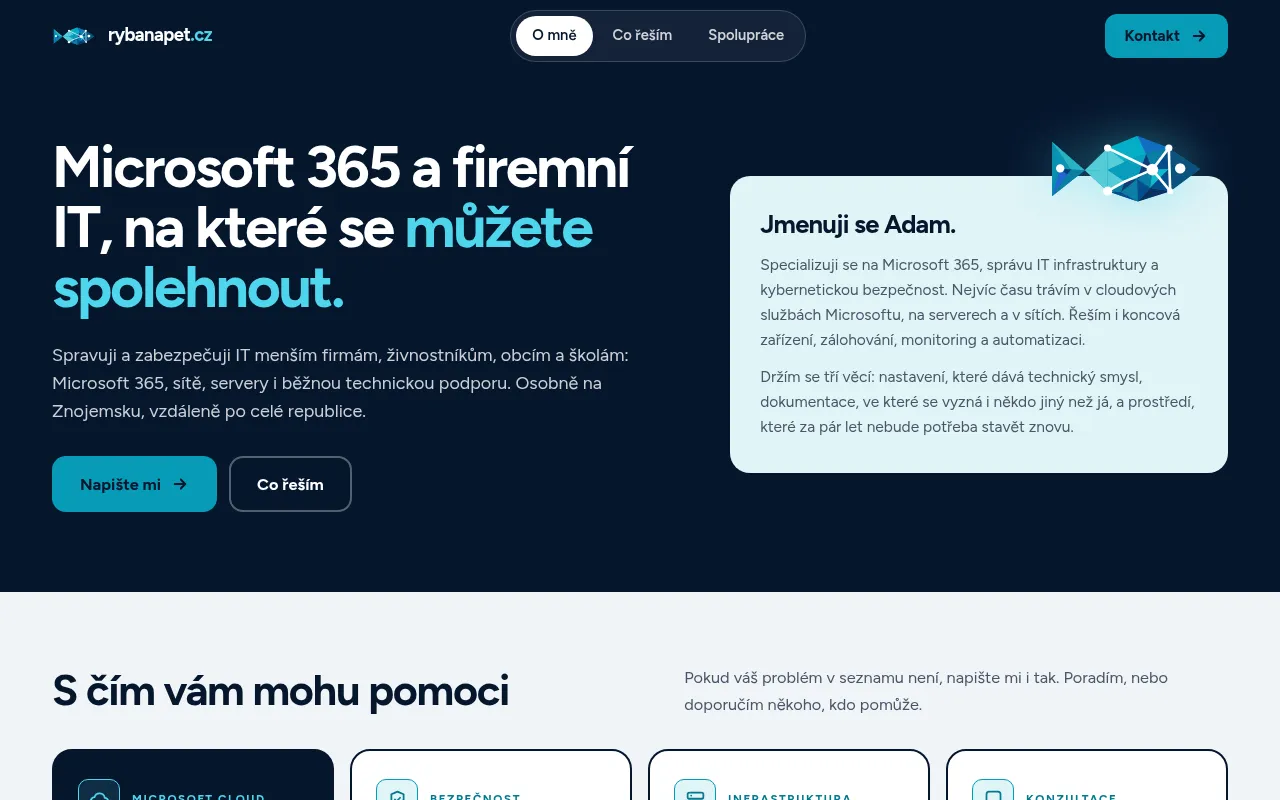 Screenshot of rybanapet.cz