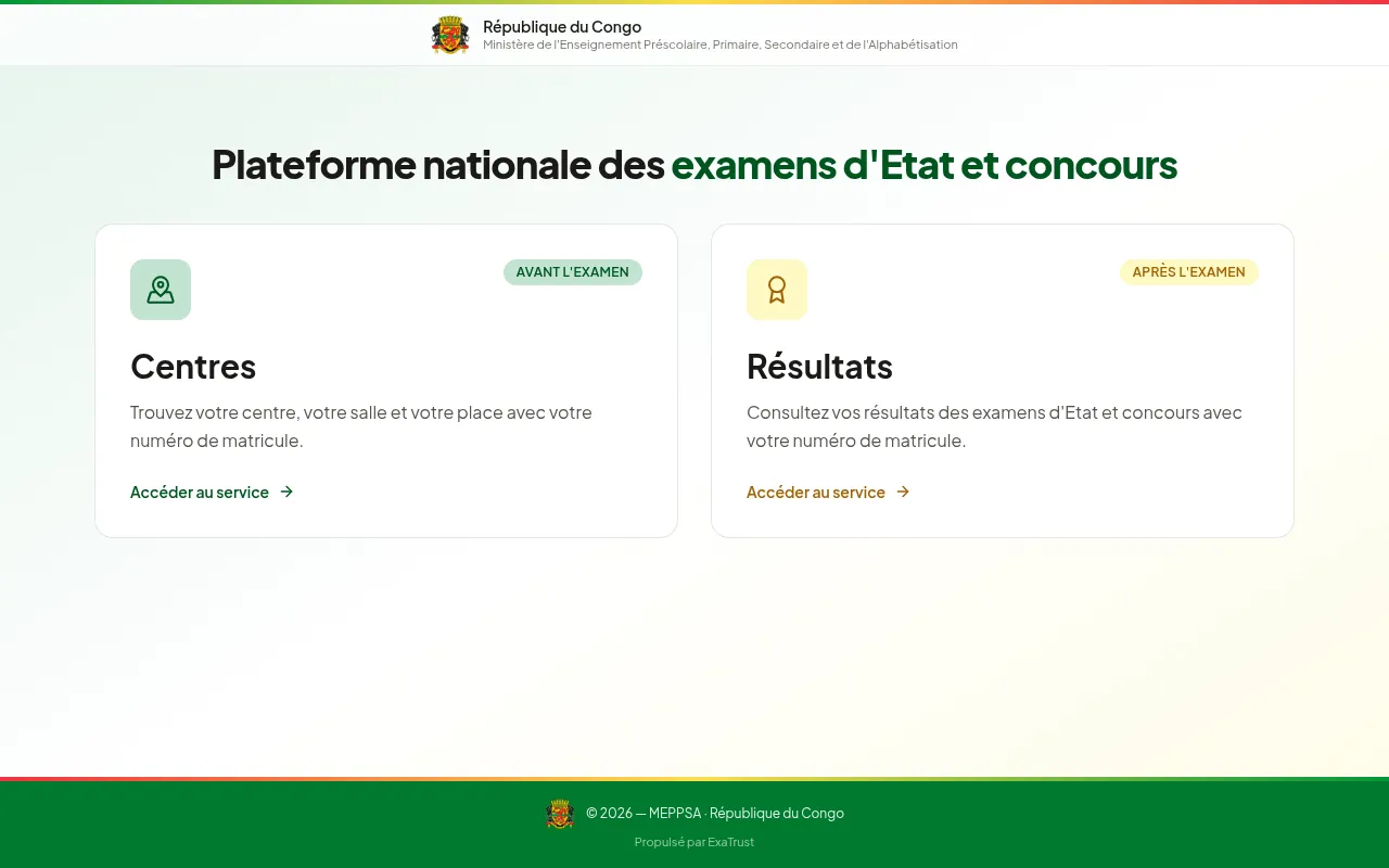 Screenshot of exatrust.cg