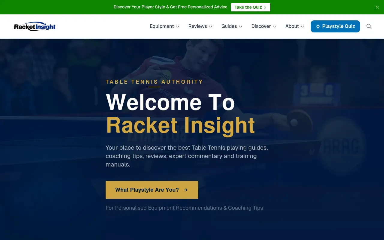 Screenshot of racketinsight.com