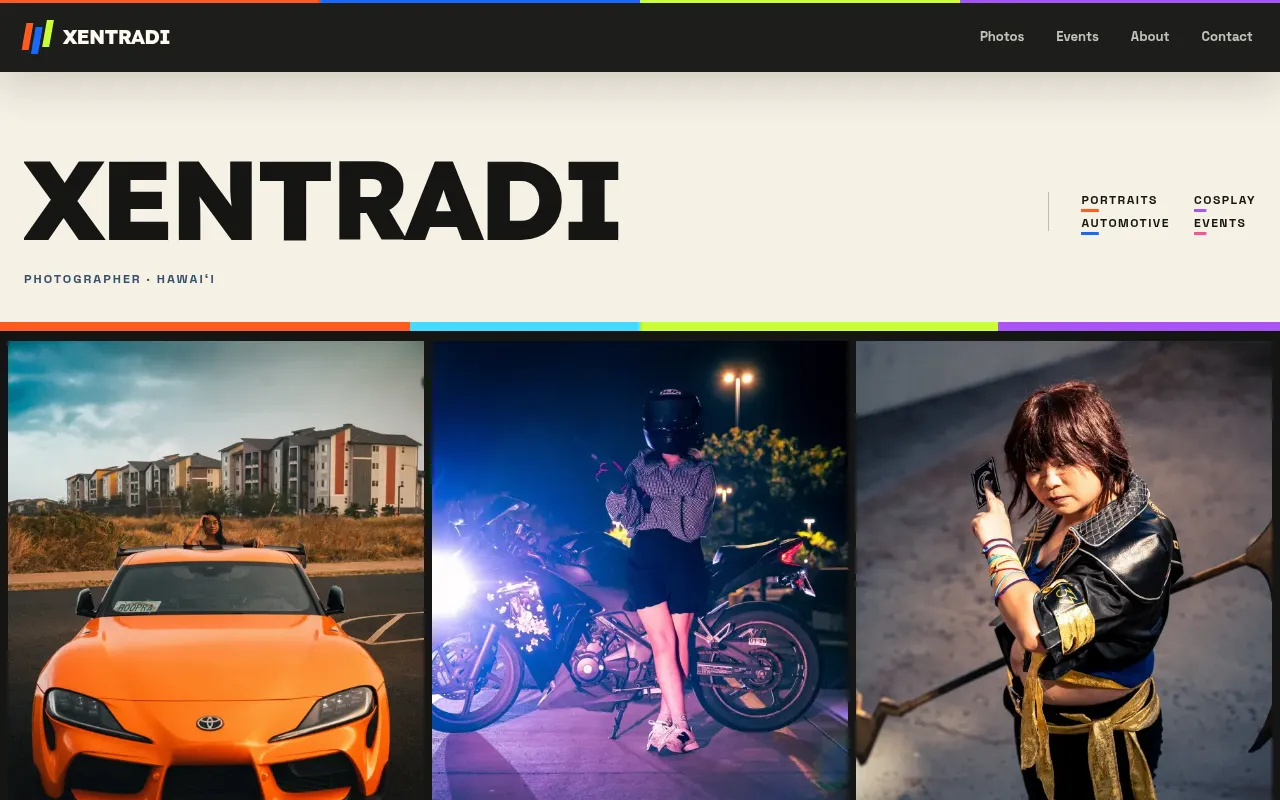 Screenshot of xentradi.com