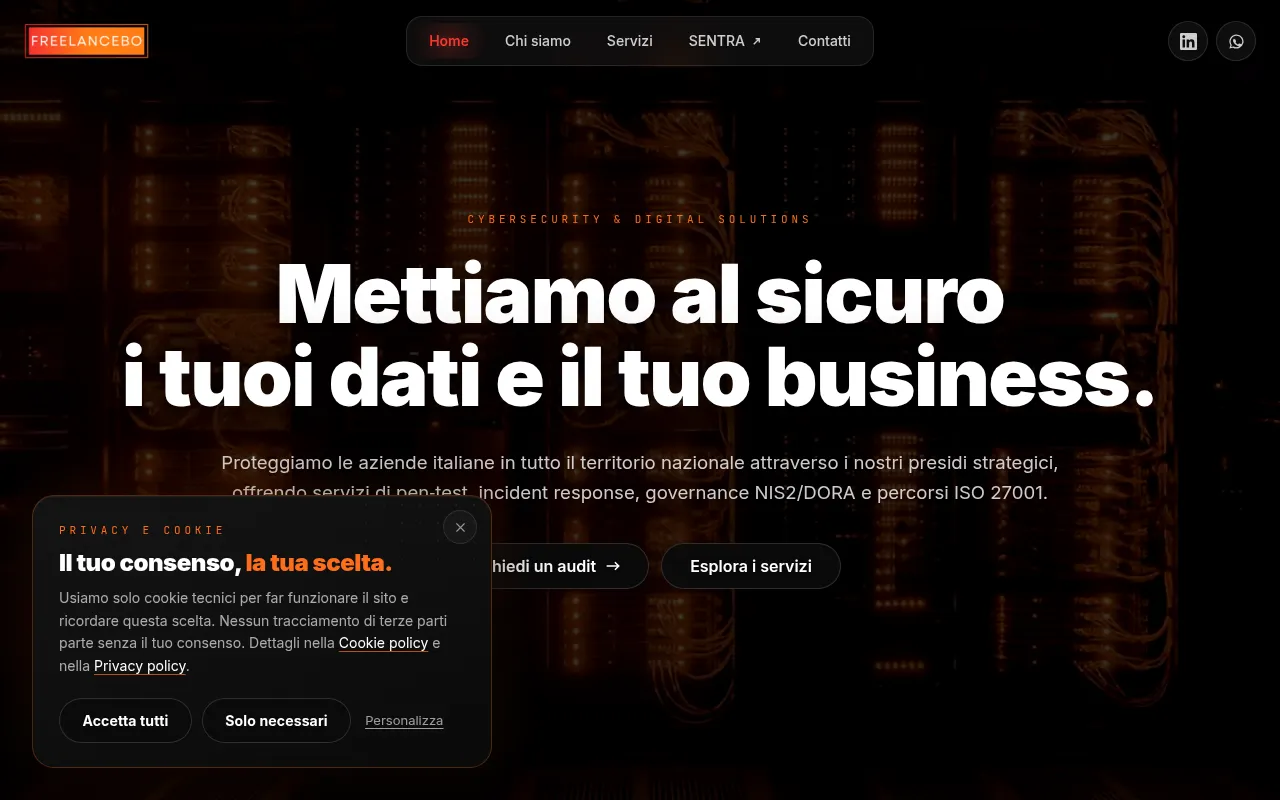 Screenshot of freelancebo.it