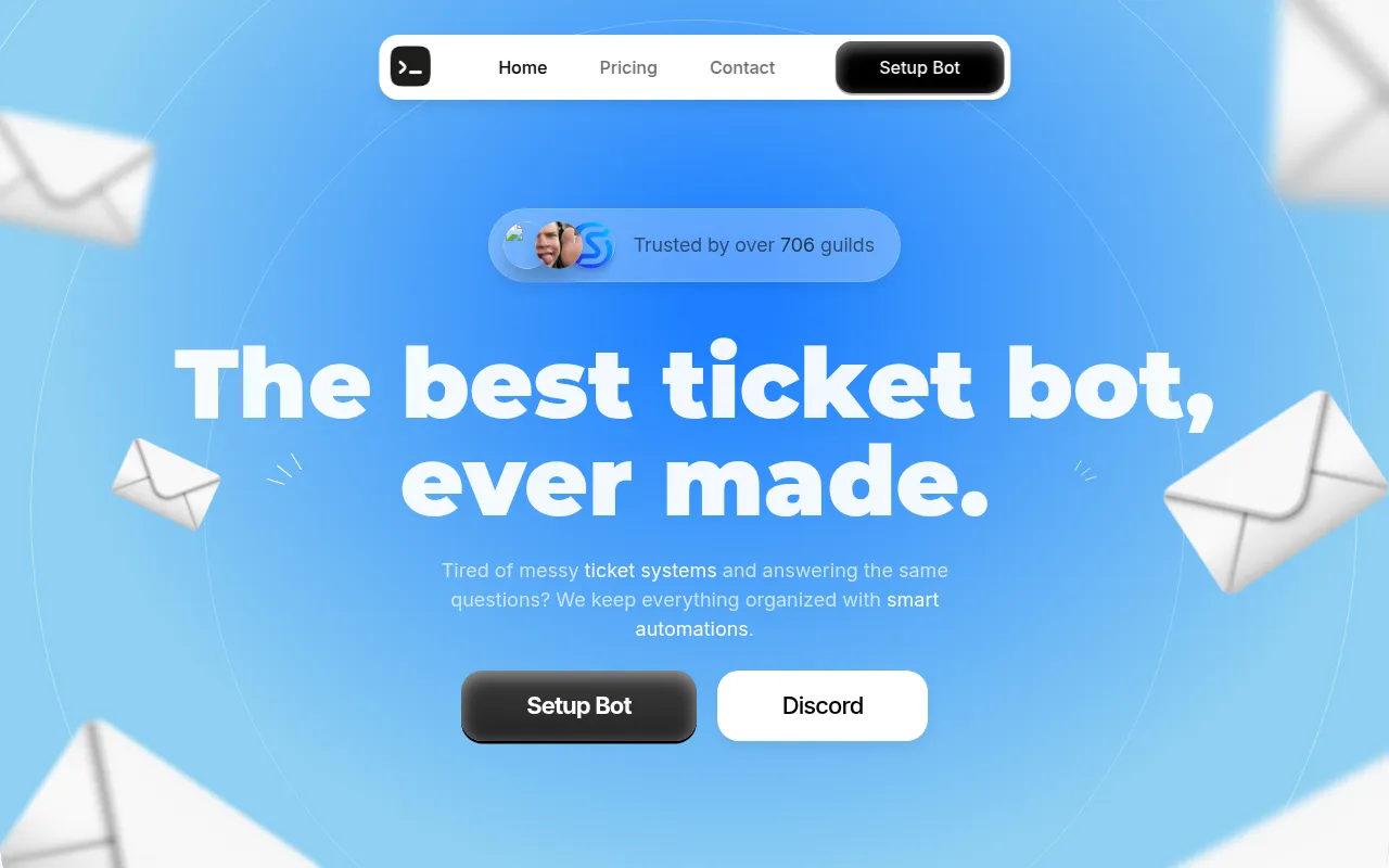Screenshot of ticketpilot.me