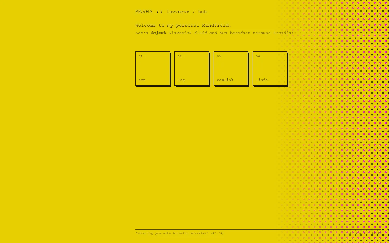 Screenshot of lowverve.neocities.org