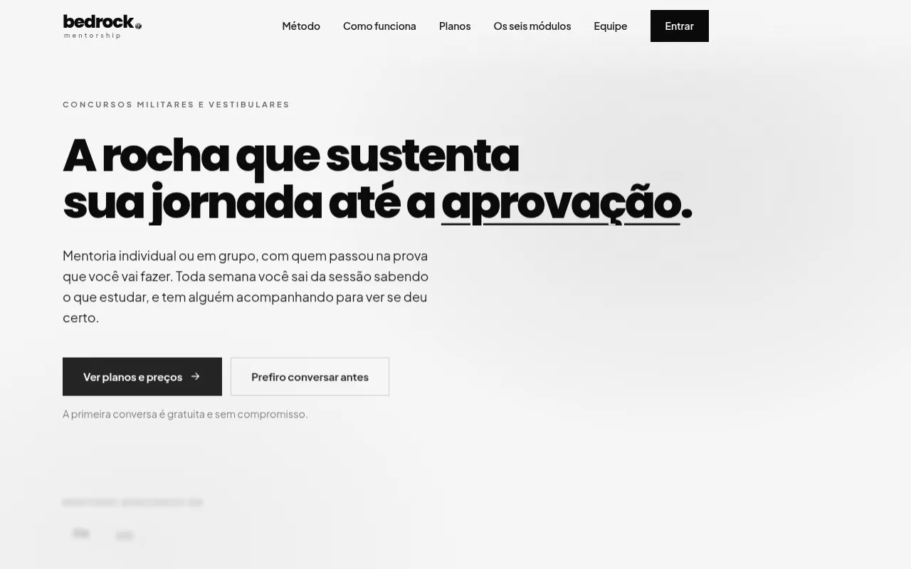 Screenshot of sejabedrock.com