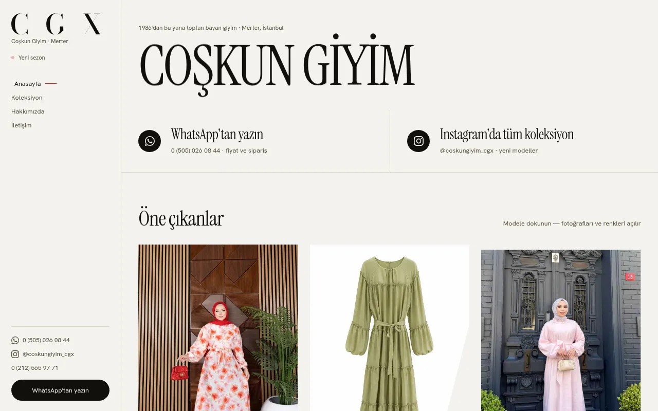 Screenshot of cgx.com.tr