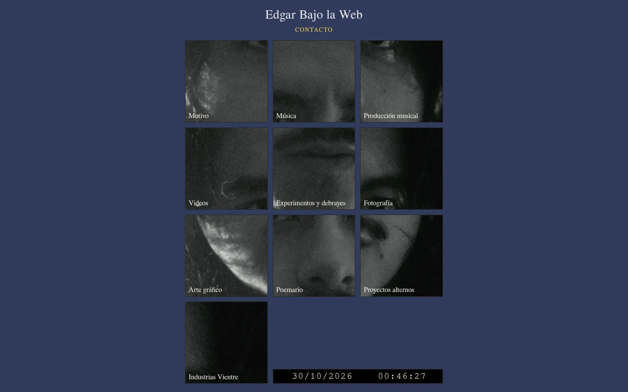Screenshot of edgarbajolaweb.com