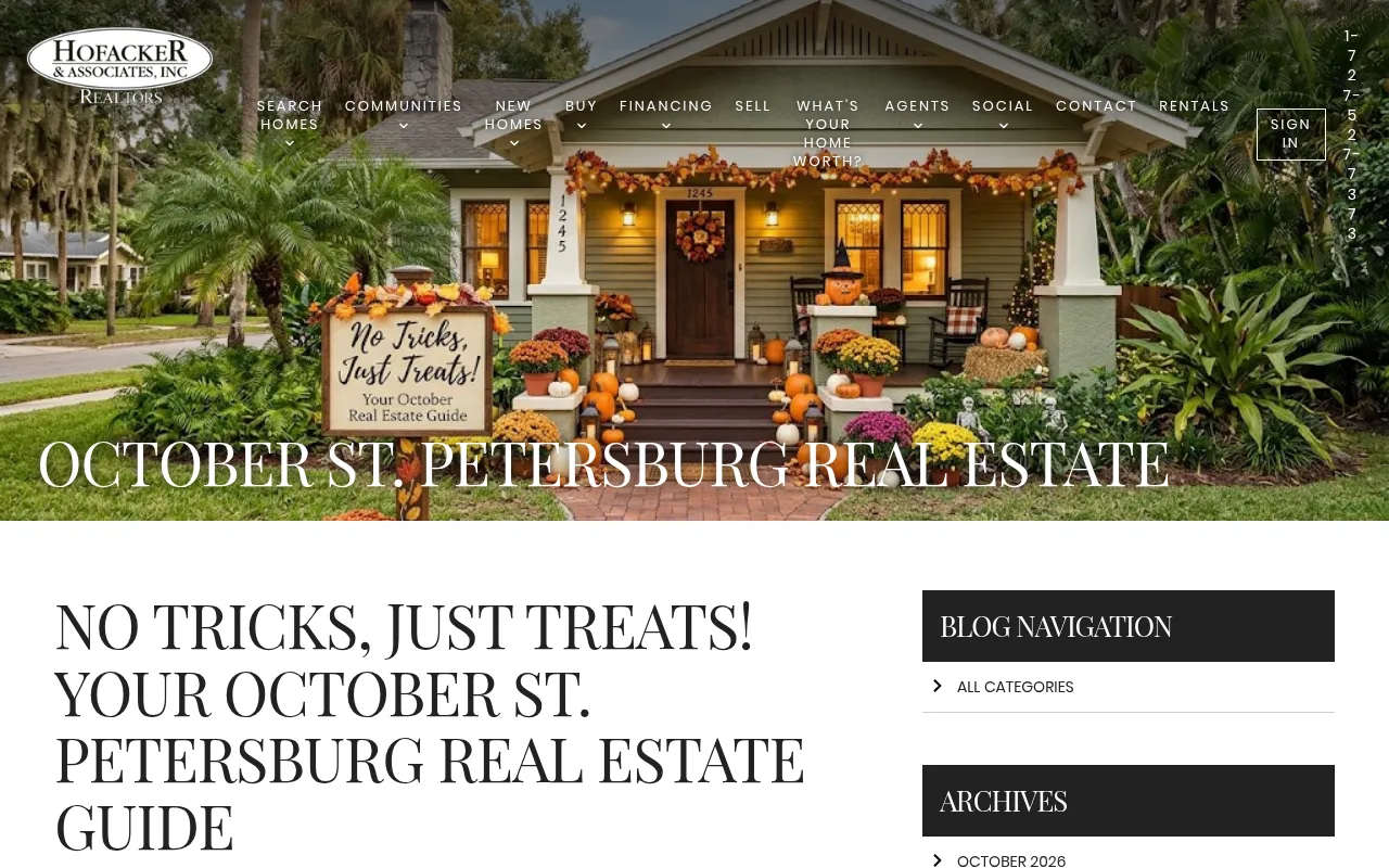 Screenshot of hofackerhomes.com