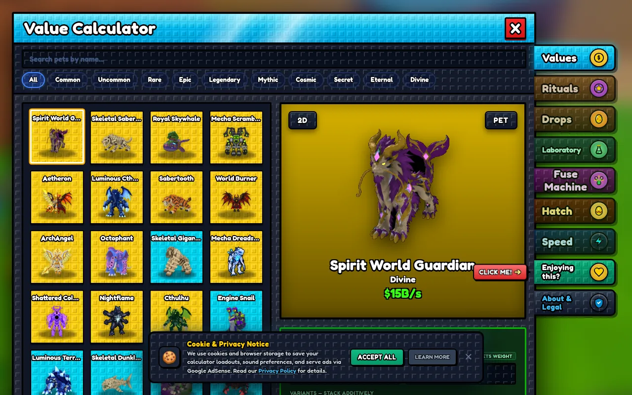 Screenshot of stealanegg.tools