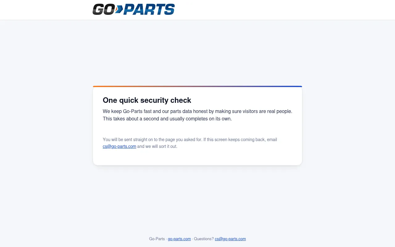 Screenshot of go-parts.com