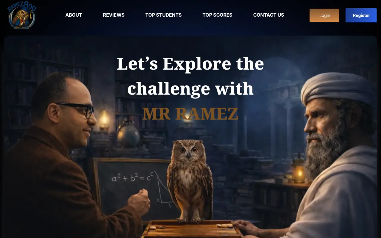 Screenshot of 800withmrramez.com