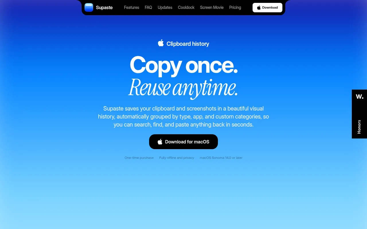 Screenshot of supaste.com