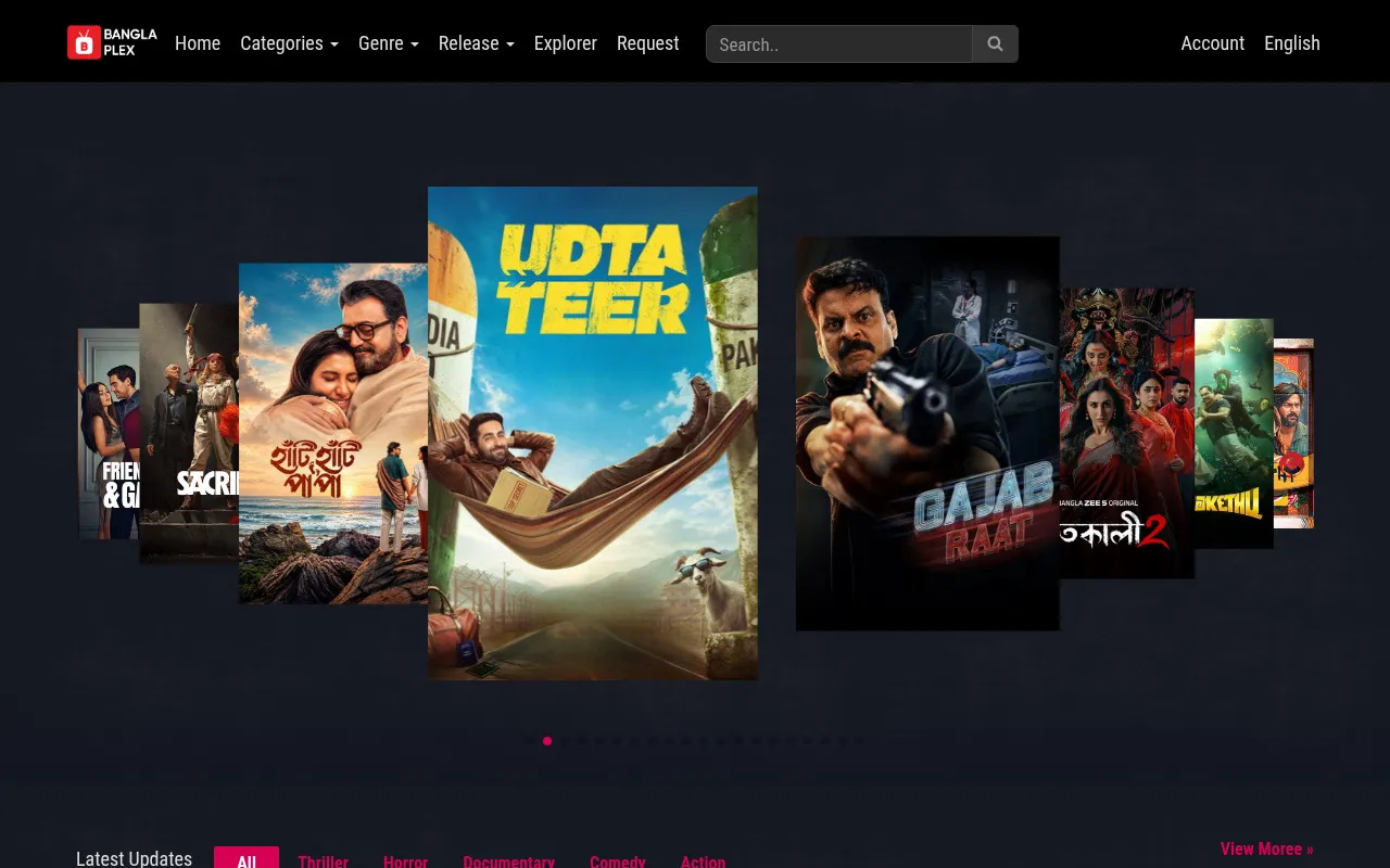 Screenshot of banglaplex.biz