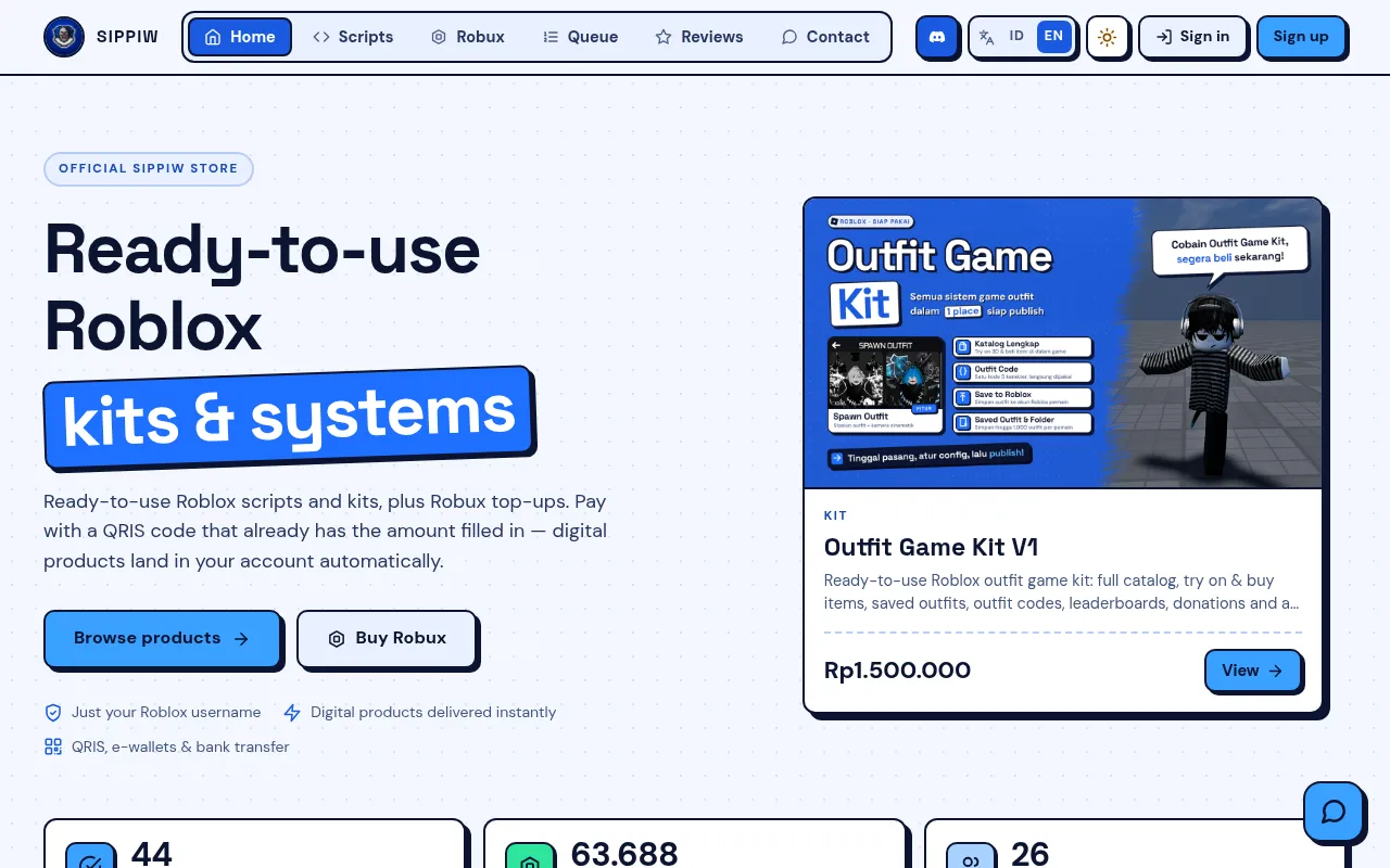Screenshot of sippiw.com