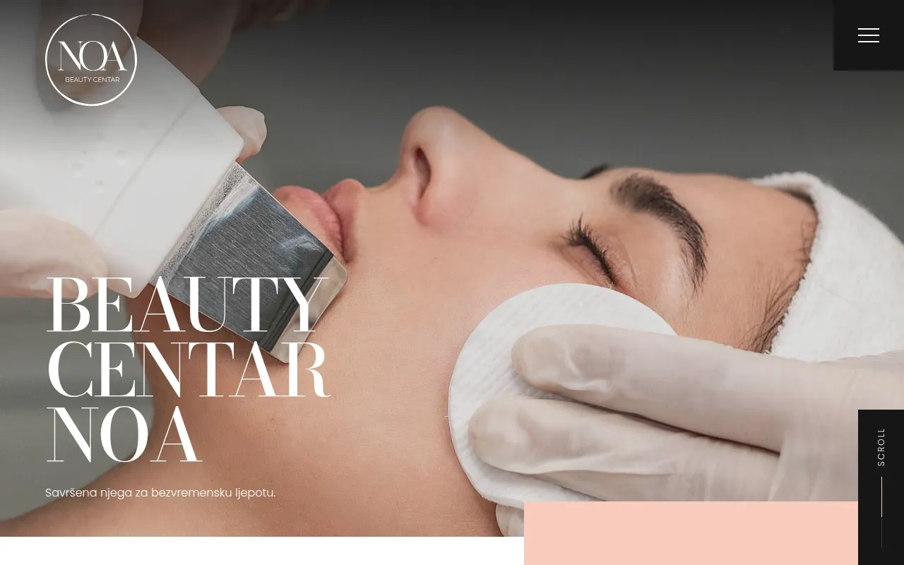 Screenshot of beautycentarnoa.hr