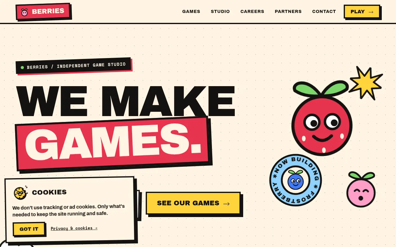 Screenshot of berries.games