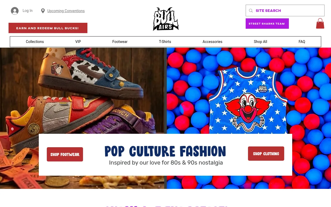 Screenshot of bullairs.com