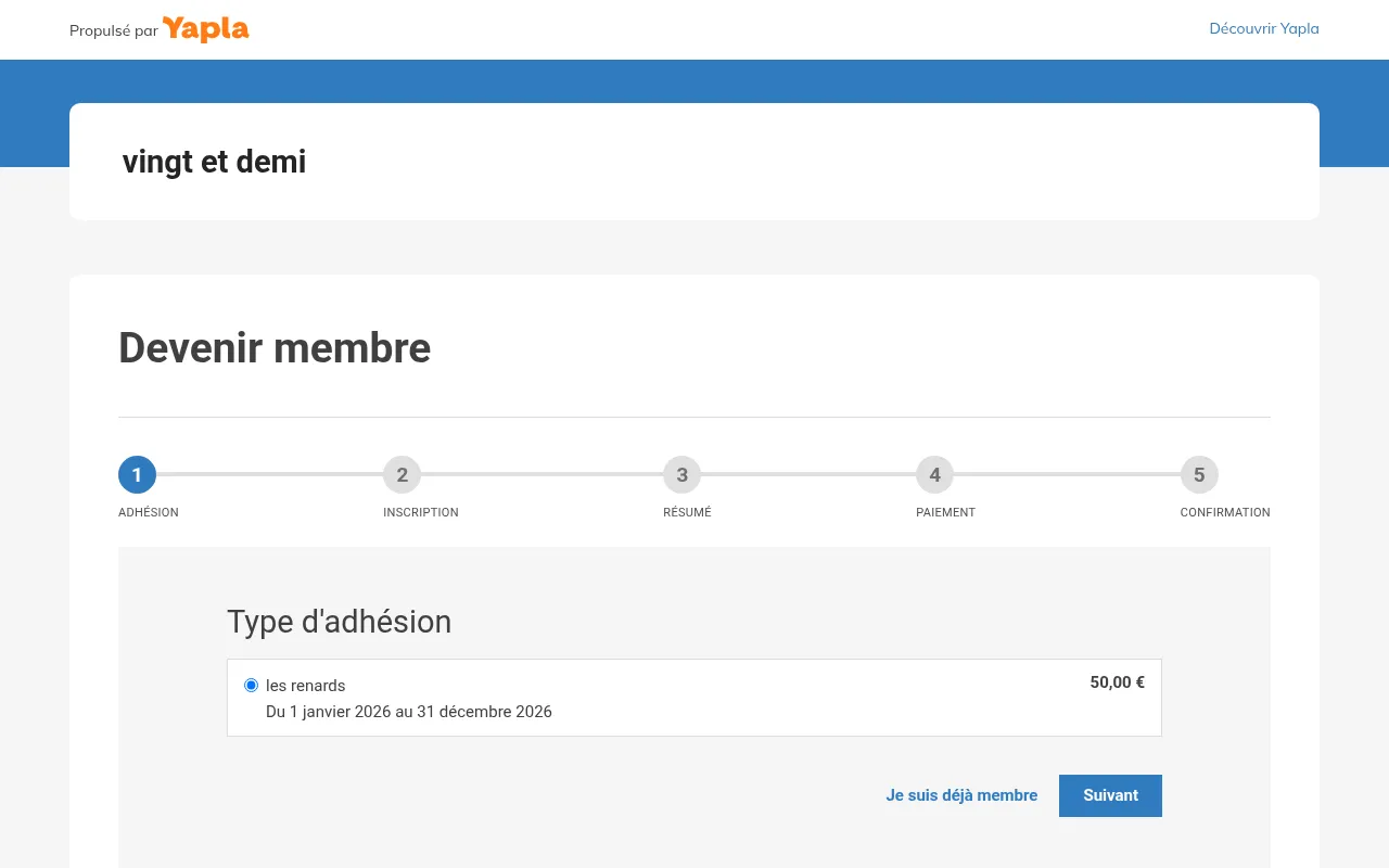 Screenshot of vingt-et-demi-1.s2.yapla.com