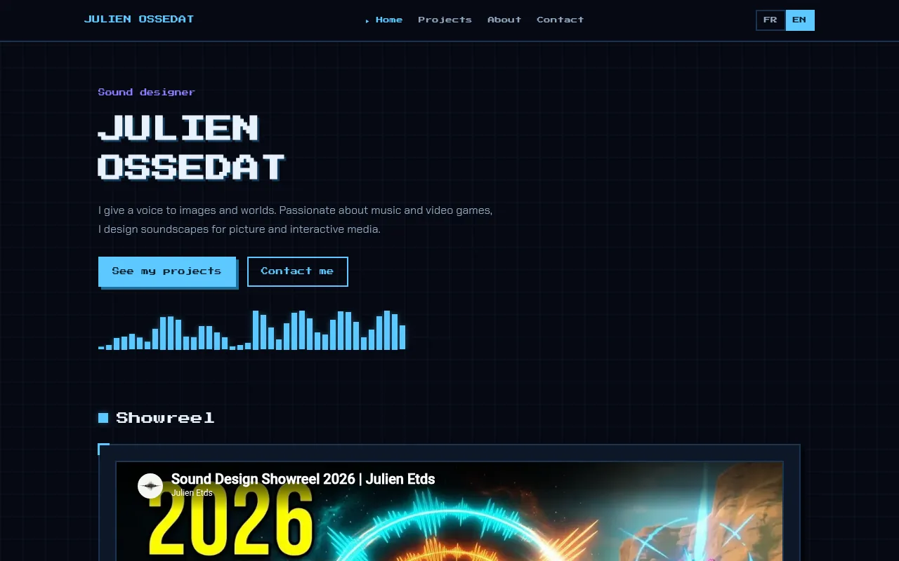 Screenshot of julienossedat.github.io