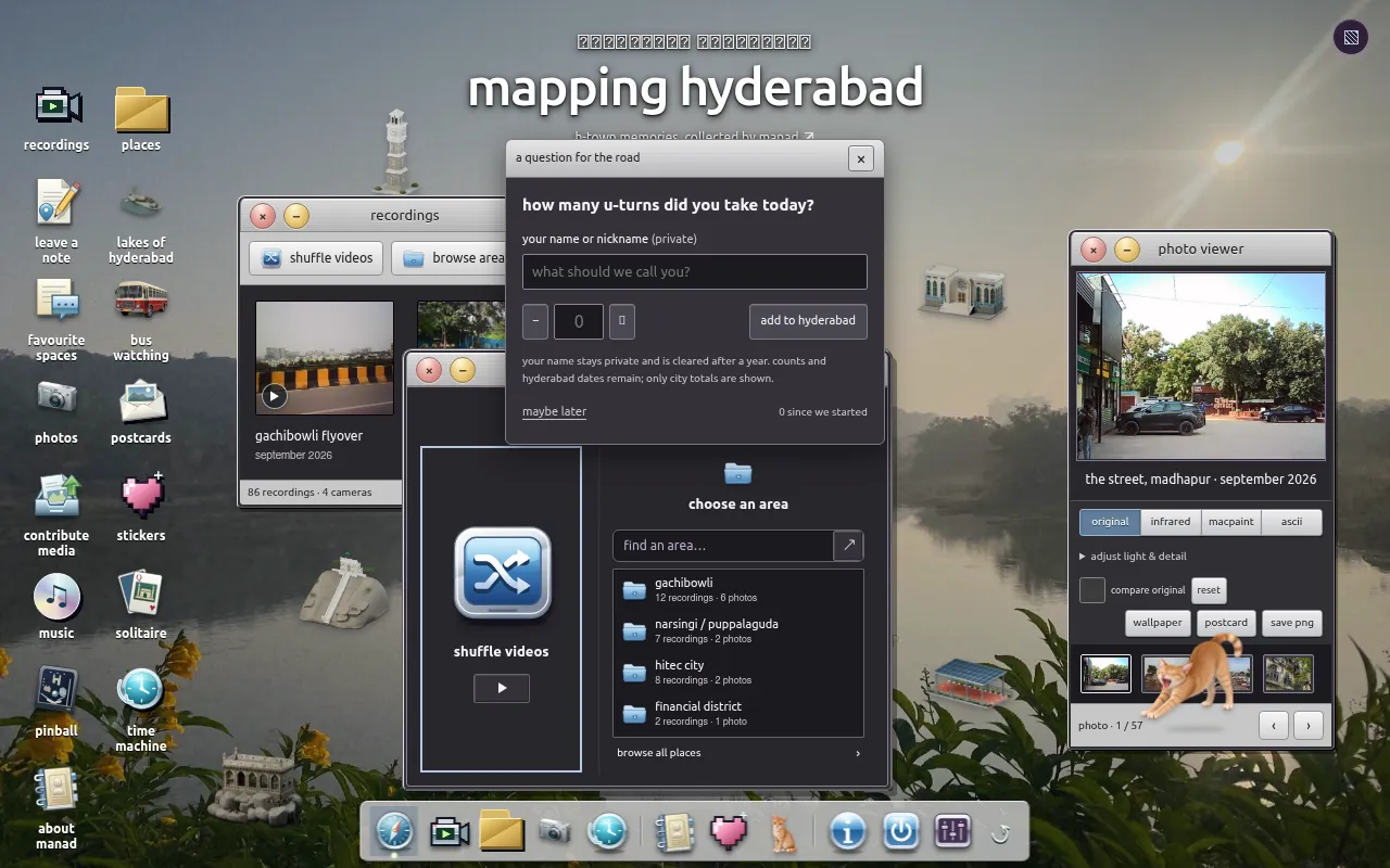 Screenshot of mappinghyderabad.org