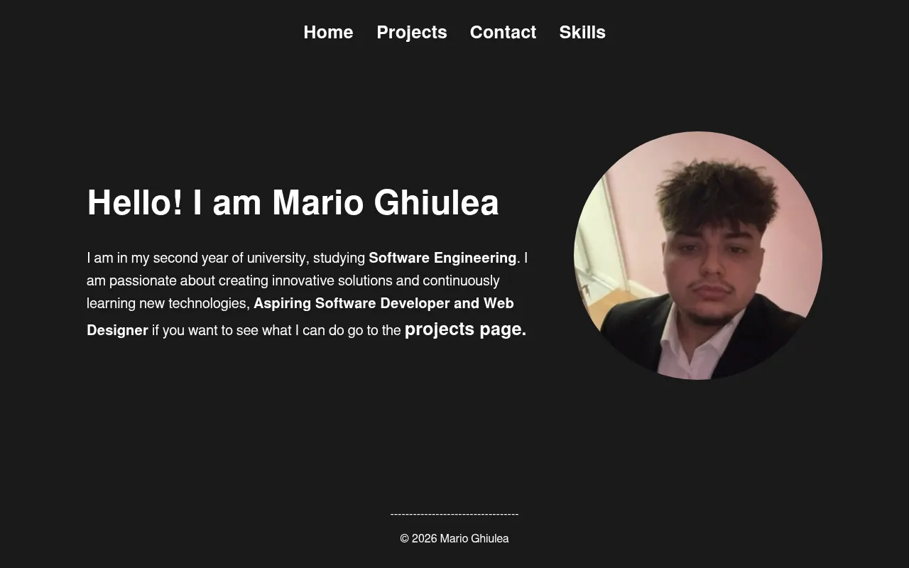 Screenshot of marioghiuleaa.github.io