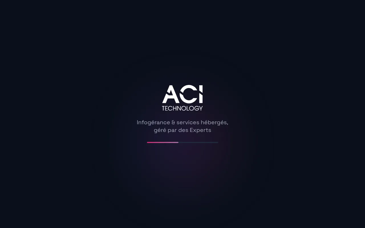Screenshot of acitechnology.eu