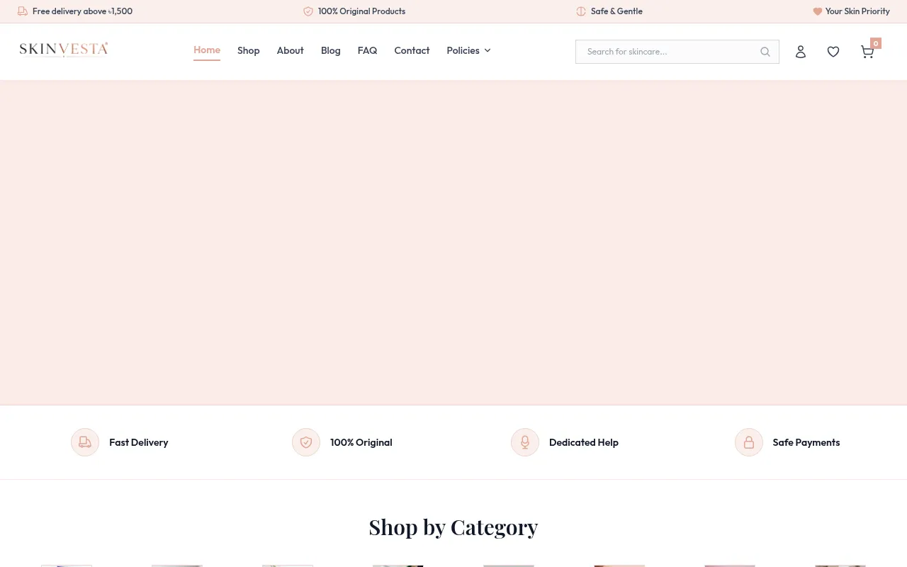 Screenshot of skinvesta.com