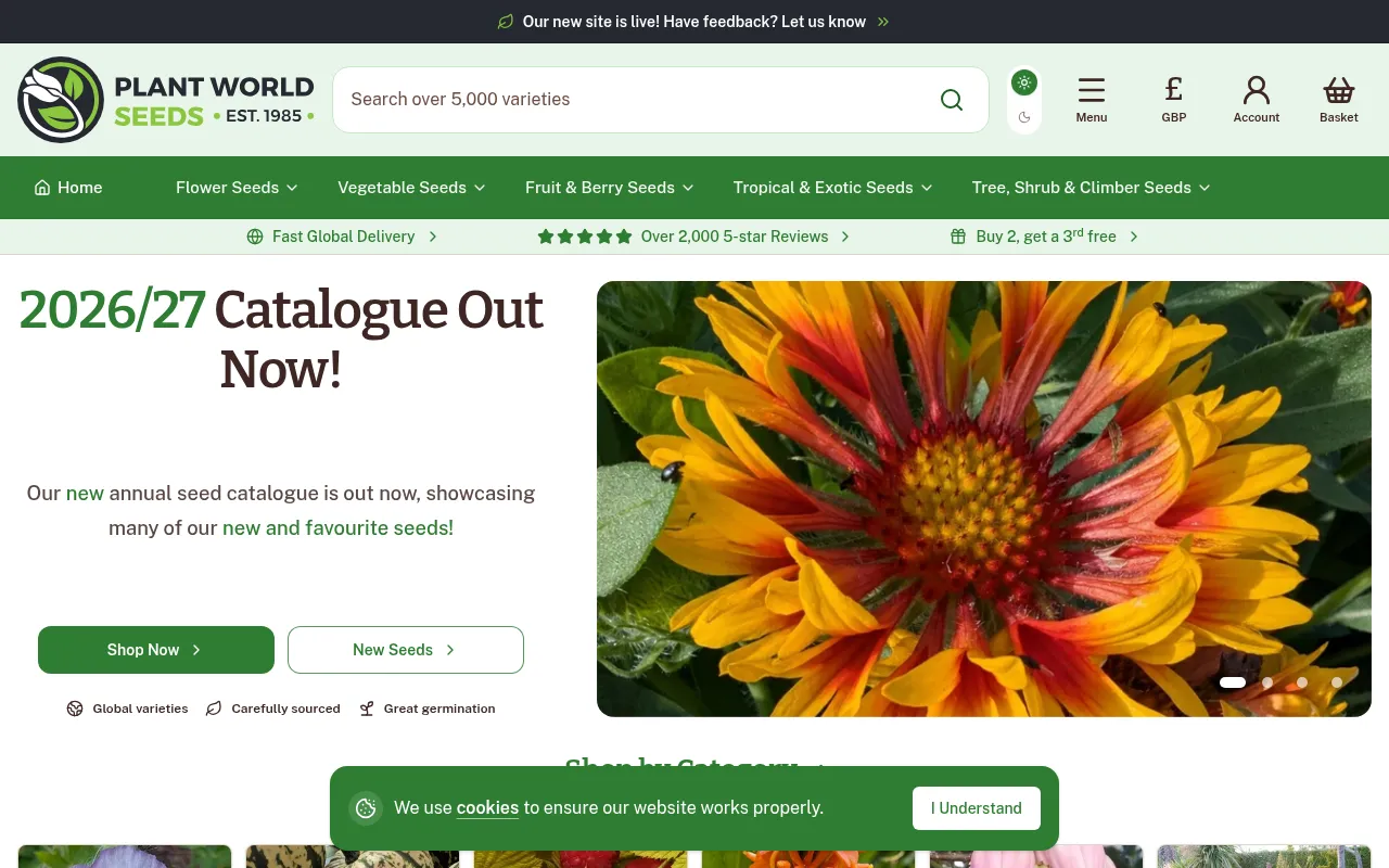 Screenshot of plant-world-seeds.com