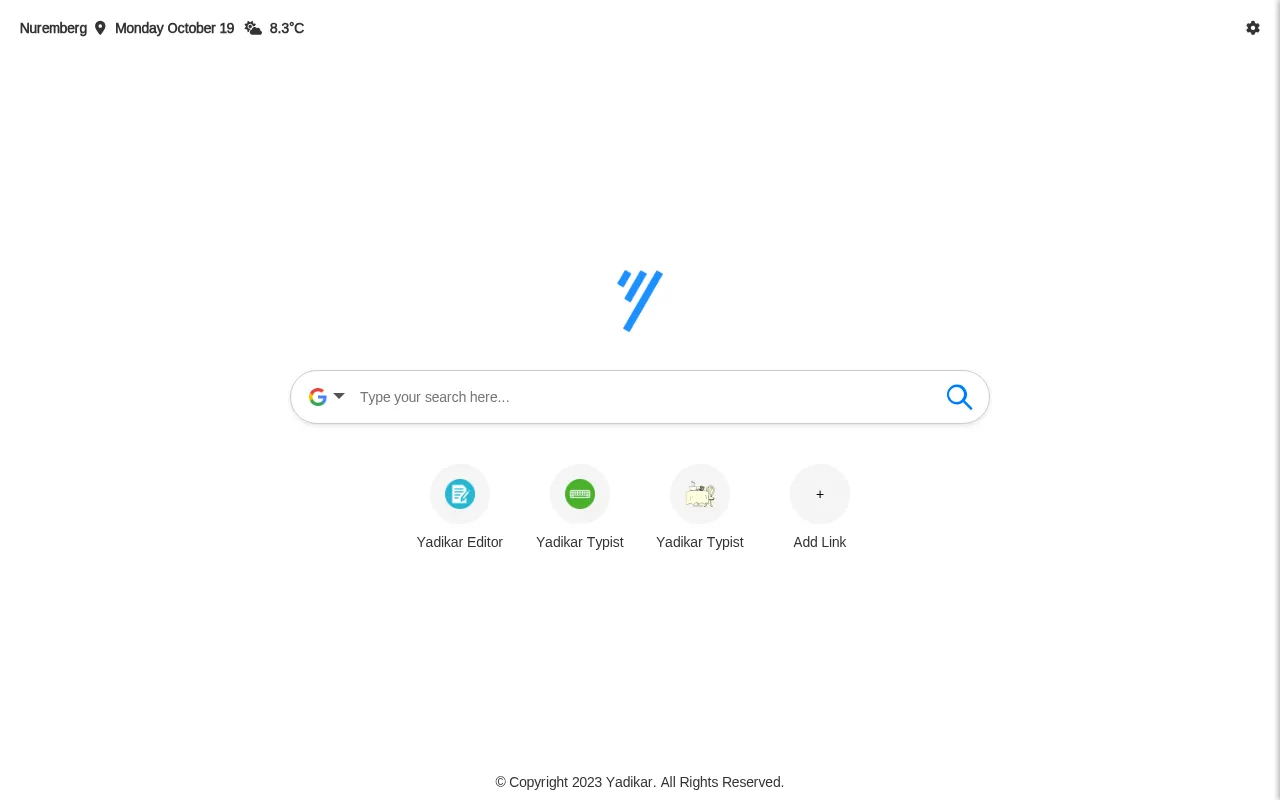 Screenshot of yadikar.it