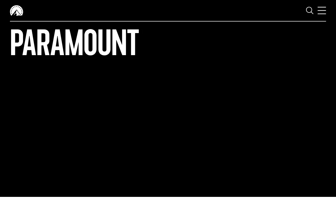 Screenshot of paramount.com