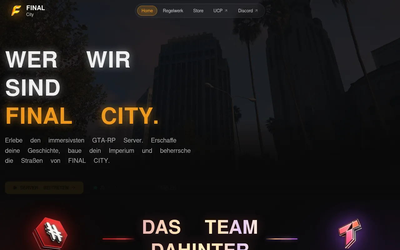 Screenshot of finalrp.de