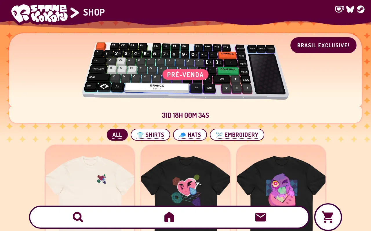 Screenshot of shop.stonekokoro.com