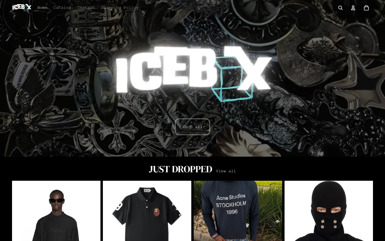 Screenshot of iceboxstore.in