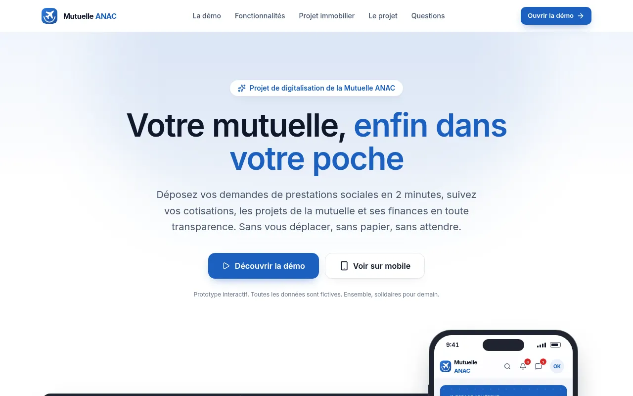 Screenshot of mutuelle.89-58-19-131.sslip.io