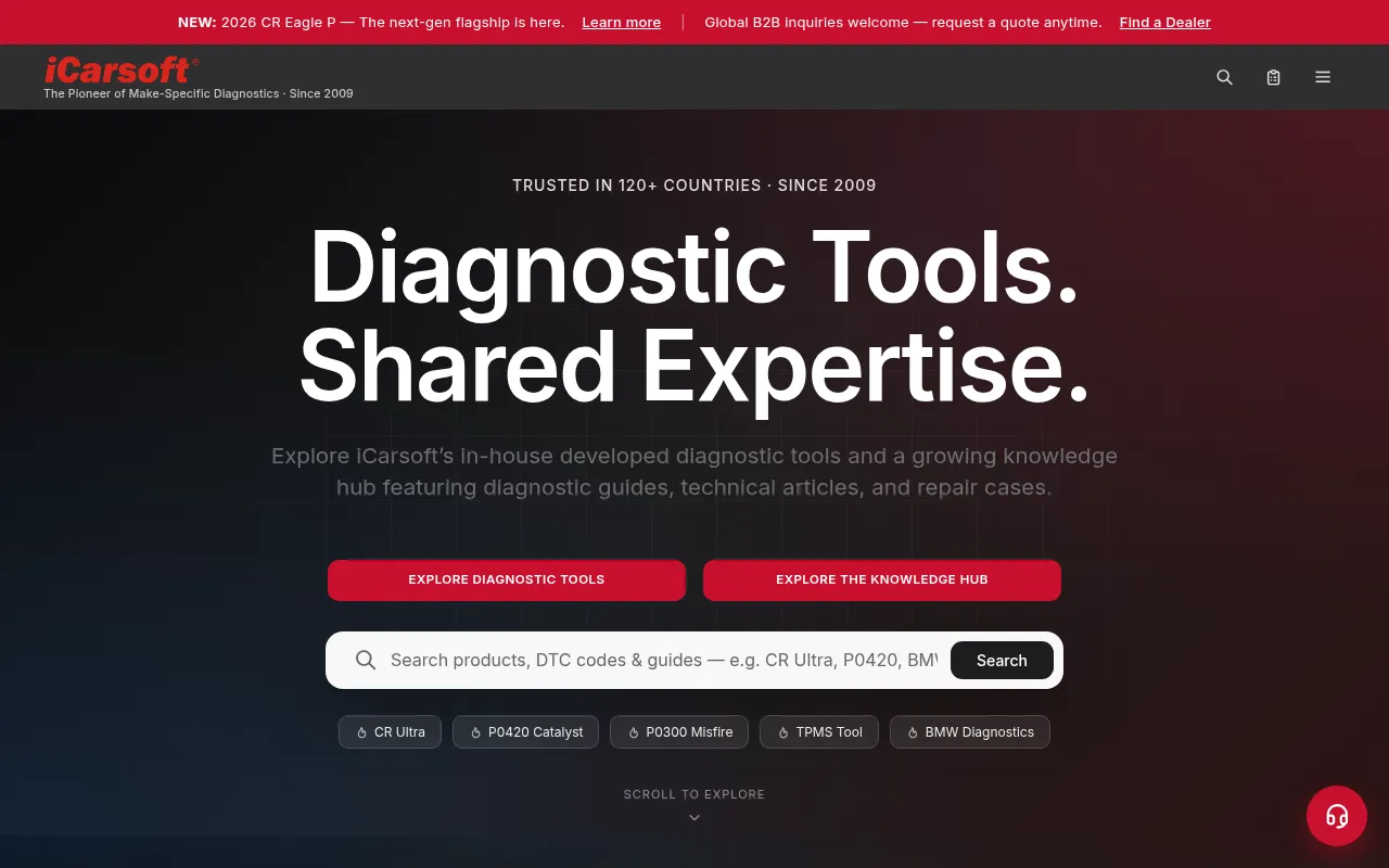 Screenshot of icarsoft.com