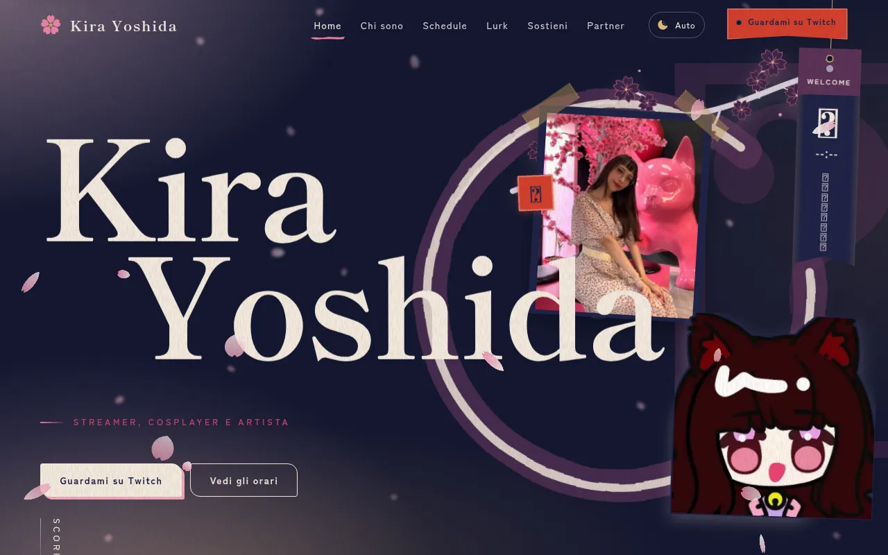 Screenshot of kirayoshida.com