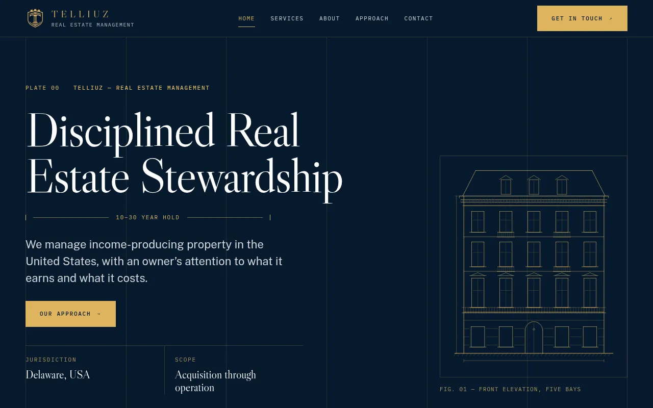 Screenshot of telliuz.com