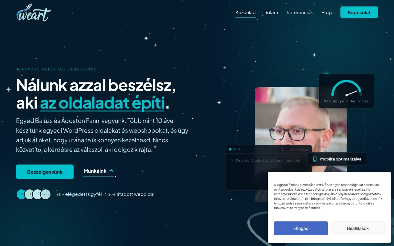 Screenshot of content.weart.hu