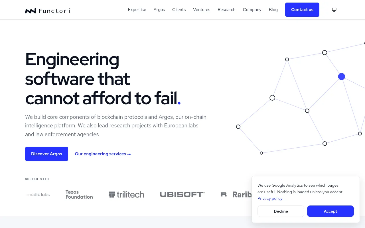 Screenshot of functori.com