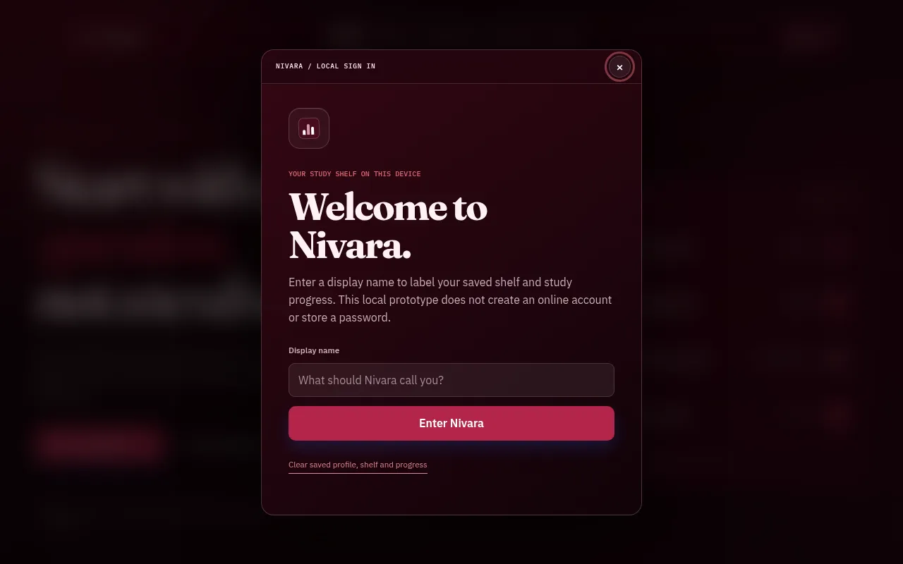 Screenshot of nivara-practical-business-learning.aaryachaudhary2504.workers.dev
