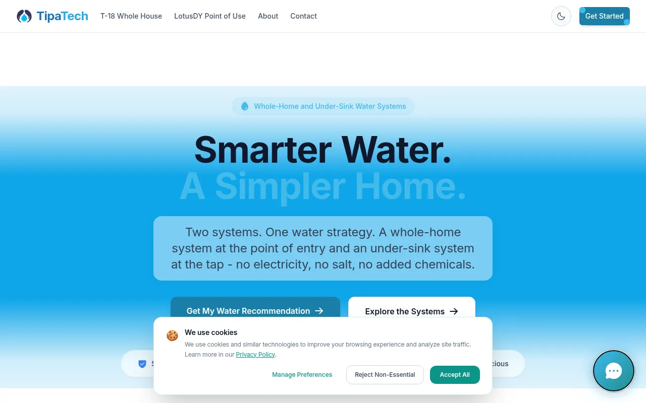 Screenshot of b2c.tipatech.me