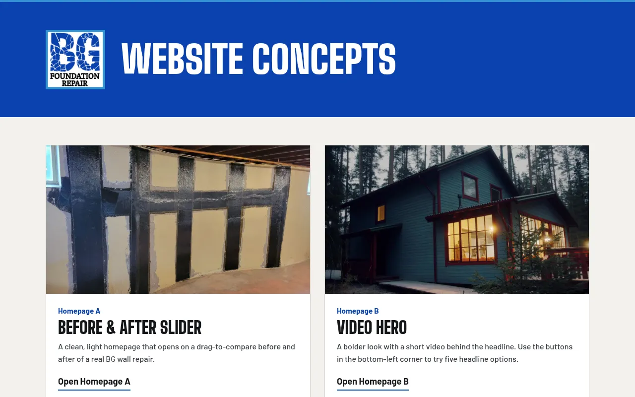 Screenshot of bg-foundation-repair-v2-concepts.vercel.app
