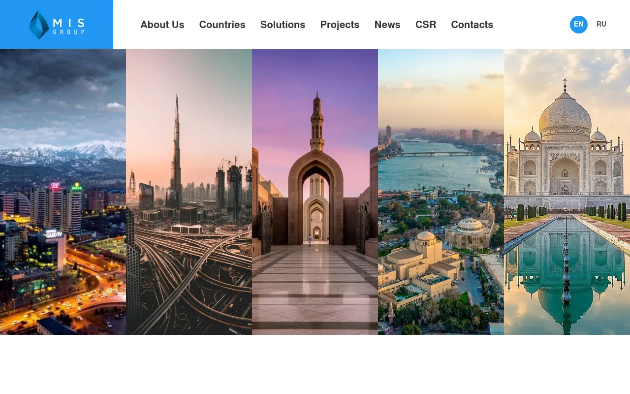 Screenshot of mis-intl.co