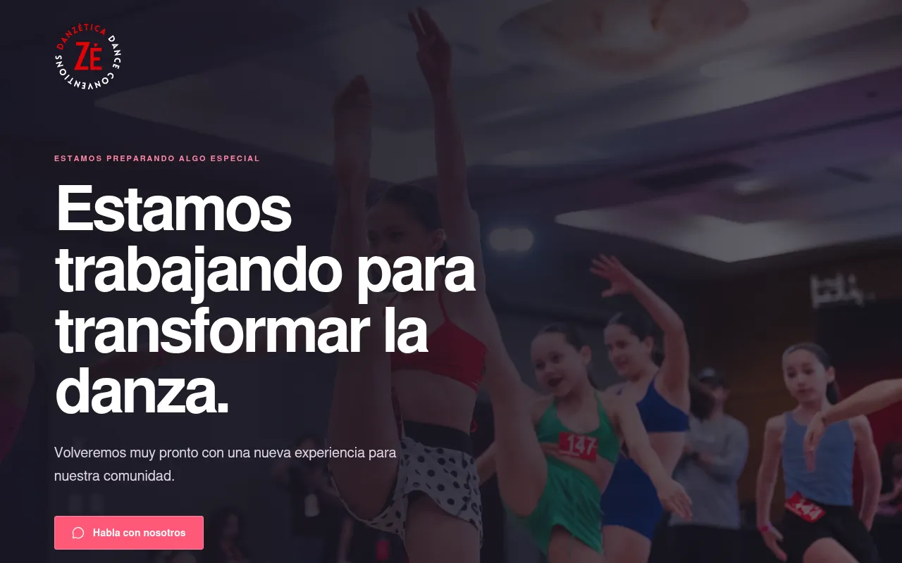 Screenshot of danzetica.com