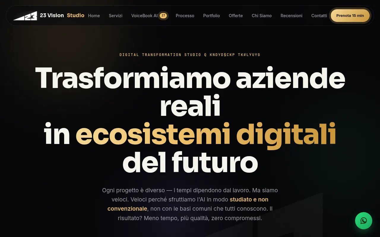 Screenshot of 23visionstudioofficial.netlify.app