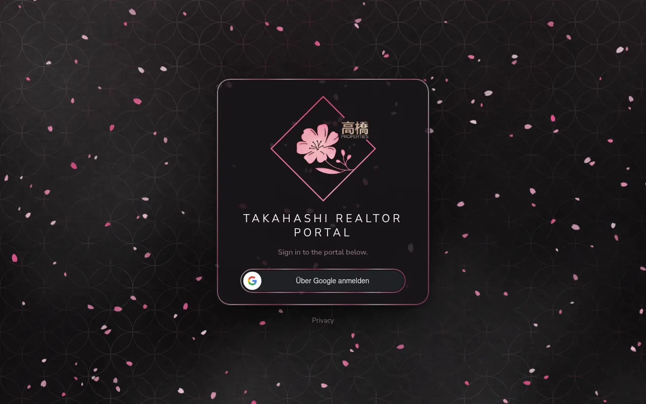 Screenshot of takahashirealty.com