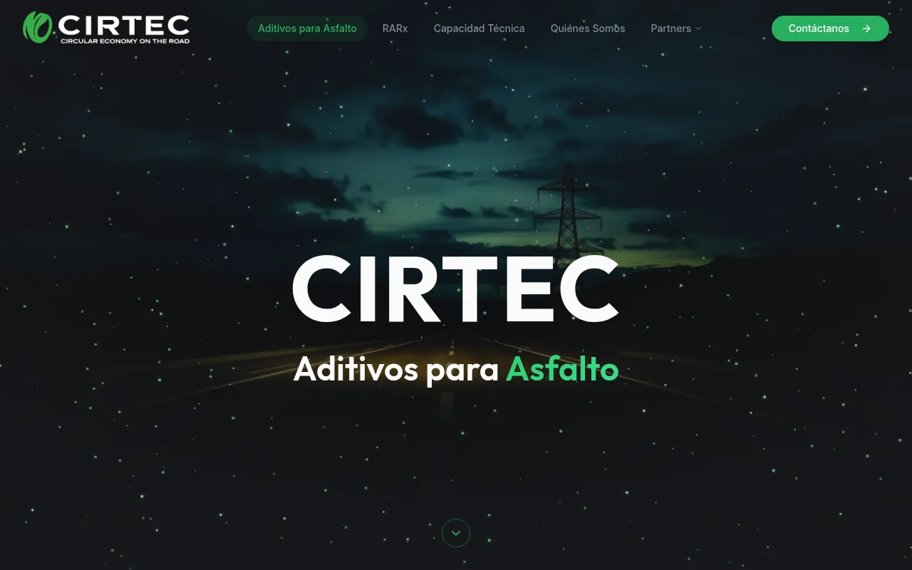 Screenshot of cirtec.nocodelions.mx