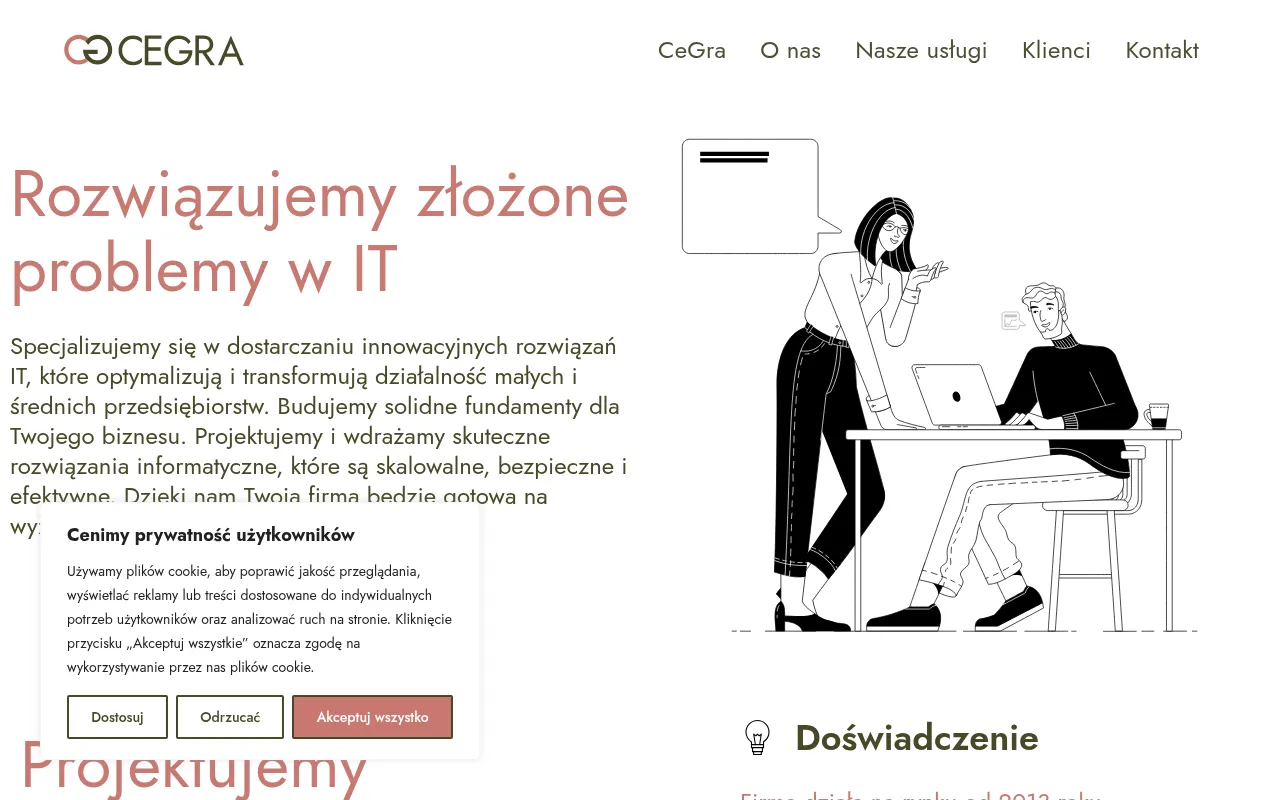 Screenshot of cegra.pl
