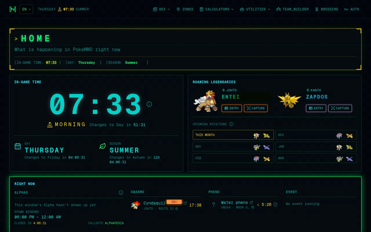 Screenshot of neodex.tools
